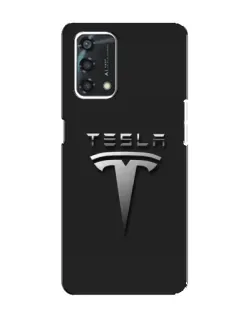 Чохол для OPPO A95 з картинкою «Сталевий логотип Tesla» Чохол для OPPO A95 з картинкою «Сталевий логотип Tesla»
