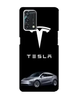 Чохол для OPPO A95 з картинкою «Tesla Model Y» Чохол для OPPO A95 з картинкою «Tesla Model Y»