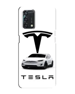 Чохол для OPPO A95 з картинкою «Tesla White Style» Чохол для OPPO A95 з картинкою «Tesla White Style»