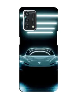 Чохол для OPPO A95 з картинкою «Tesla в неоні» Чохол для OPPO A95 з картинкою «Tesla в неоні»
