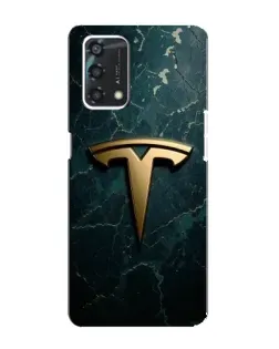 Чохол для OPPO A95 з картинкою «Мармурова Tesla Gold» Чохол для OPPO A95 з картинкою «Мармурова Tesla Gold»