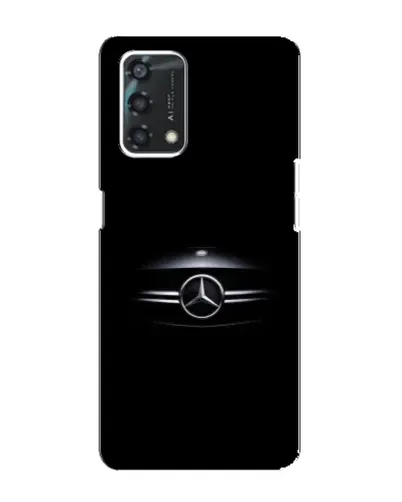 Чохол для OPPO A95 з картинкою «Mercedes — абстрактні лінії»