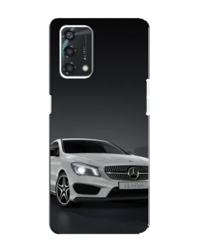 Чохол для OPPO A95 з картинкою «Mercedes AMG GT Silver»