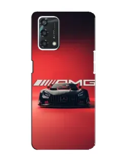 Чохол для OPPO A95 з картинкою «Mercedes AMG — червона лінія»