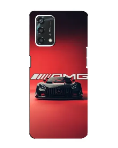 Чохол для OPPO A95 з картинкою «Mercedes AMG — червона лінія»