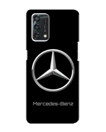 Чохол для OPPO A95 з картинкою «Mercedes Silver Logo»
