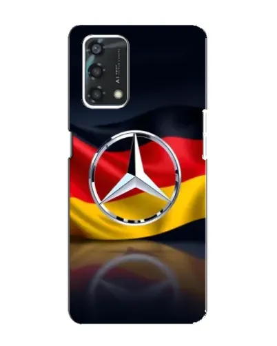 Чохол для OPPO A95 з картинкою «Mercedes — прапор Німеччини»