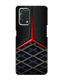 Чохол для OPPO A95 з картинкою «Mercedes Carbon Grid»