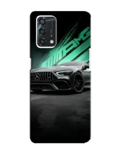 Чохол для OPPO A95 з картинкою «Темний Mercedes AMG»