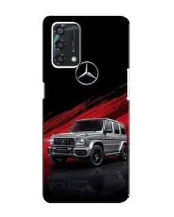 Чохол для OPPO A95 з картинкою «Mercedes G-Class червоний»