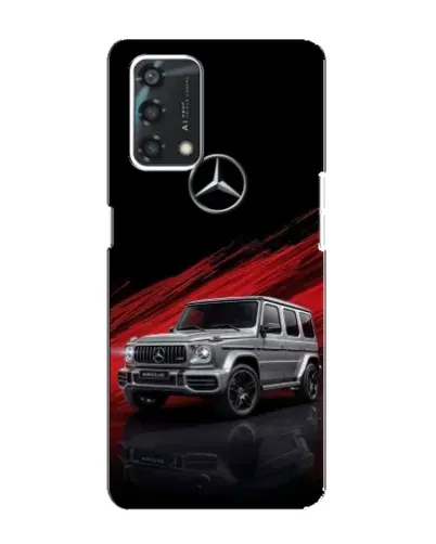 Чохол для OPPO A95 з картинкою «Mercedes G-Class червоний»