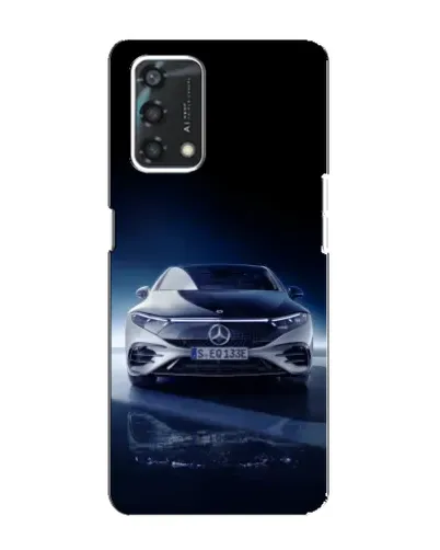 Чохол для OPPO A95 з картинкою «Нічний Mercedes EQ»