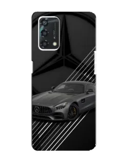 Чохол для OPPO A95 з картинкою «Mercedes AMG — графіка»