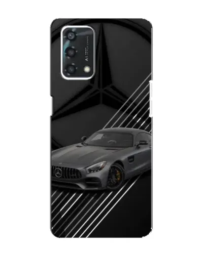 Чохол для OPPO A95 з картинкою «Mercedes AMG — графіка»