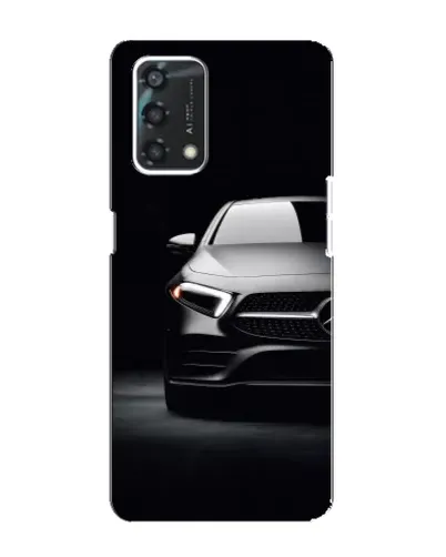 Чохол для OPPO A95 з картинкою «Світло фар Mercedes»