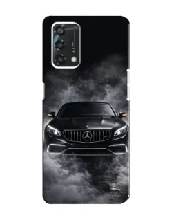 Чохол для OPPO A95 з картинкою «Mercedes у диму»