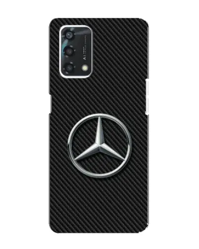 Чехол для OPPO A95 с картинкой «Карбоновый Mercedes стиль» Чехол для OPPO A95 с картинкой «Карбоновый Mercedes стиль»