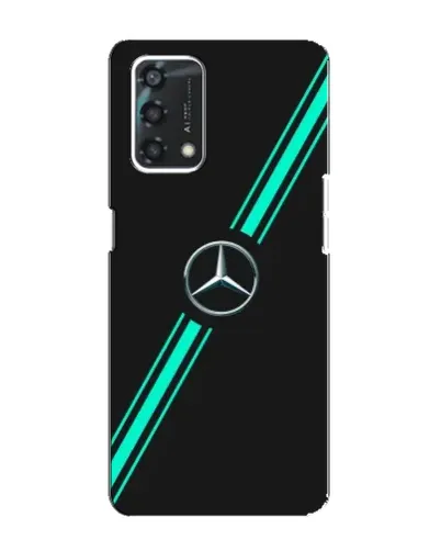 Чехол для OPPO A95 с картинкой «Спортивные линии Mercedes» Чехол для OPPO A95 с картинкой «Спортивные линии Mercedes»