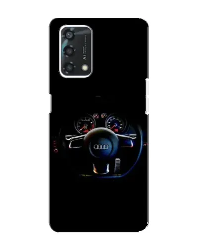 Чохол для OPPO A95 з картинкою «Салон Audi — кермо»