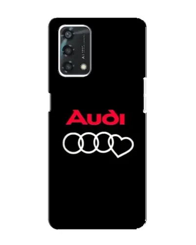 Чохол для OPPO A95 з картинкою «Логотип Audi Heart»
