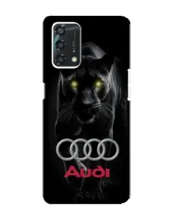 Чохол для OPPO A95 з картинкою «Пантера та Audi»