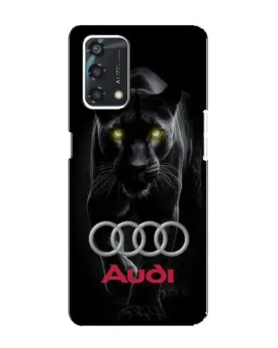 Чохол для OPPO A95 з картинкою «Пантера та Audi»