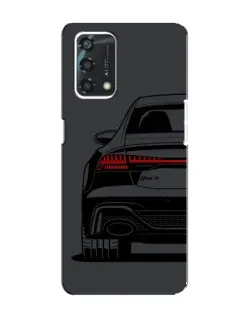 Чохол для OPPO A95 з картинкою «Задня частина Audi — арт»