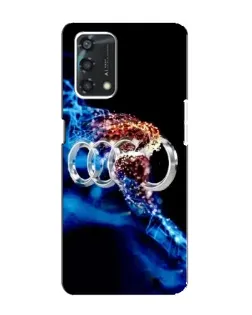 Чохол для OPPO A95 з картинкою «Енергія лого Audi»