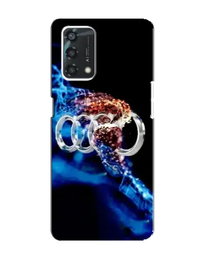 Чохол для OPPO A95 з картинкою «Енергія лого Audi»