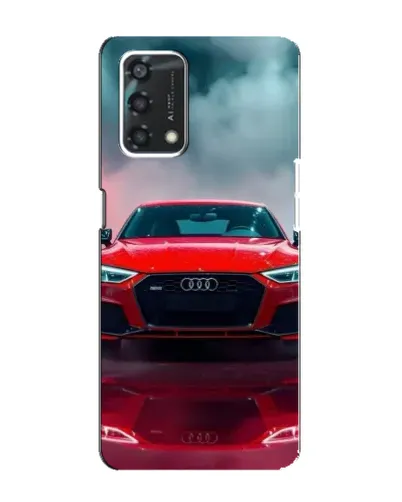 Чохол для OPPO A95 з картинкою «Audi RS — червоний стиль»