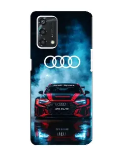 Чохол для OPPO A95 з картинкою «Audi Sport — неон»