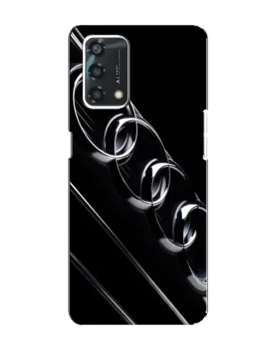 Чохол для OPPO A95 з картинкою «Audi — абстрактні кільця»