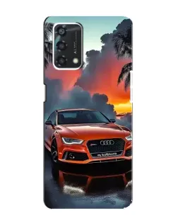 Чохол для OPPO A95 з картинкою «Audi — захід сонця»