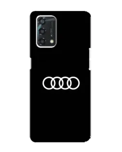 Чохол для OPPO A95 з картинкою «Audi White Logo»