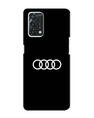 Чохол для OPPO A95 з картинкою «Audi White Logo»