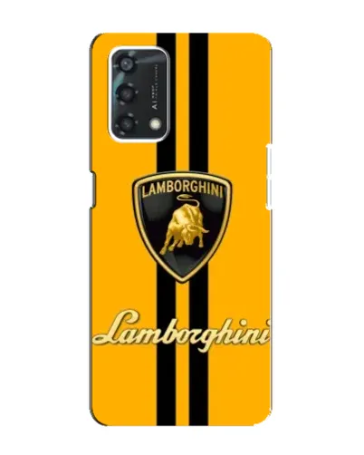 Чохол для OPPO A95 з картинкою «Lamborghini Stripe жовтий» Чохол для OPPO A95 з картинкою «Lamborghini Stripe жовтий»