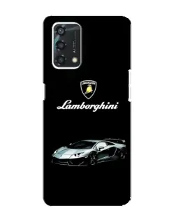 Чохол для OPPO A95 з картинкою «Логотип Lamborghini класика»