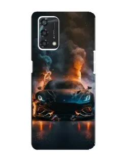 Чохол для OPPO A95 з картинкою «Lamborghini димна естетика»