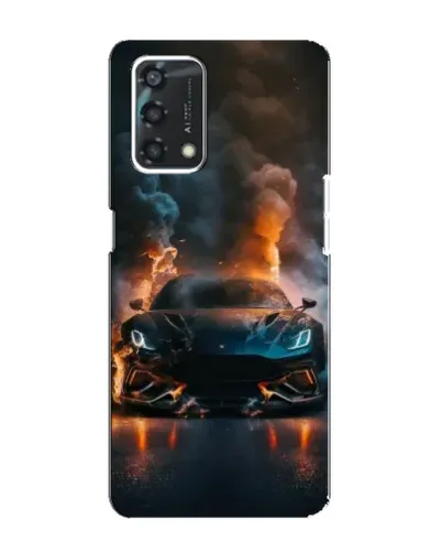 Чохол для OPPO A95 з картинкою «Lamborghini димна естетика» Чохол для OPPO A95 з картинкою «Lamborghini димна естетика»