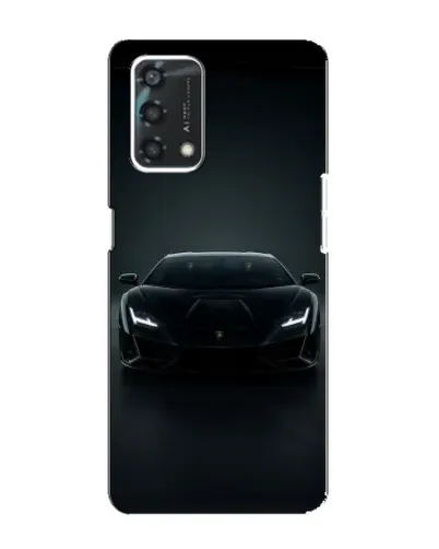 Чохол для OPPO A95 з картинкою «Чорний Lamborghini Aventador» Чохол для OPPO A95 з картинкою «Чорний Lamborghini Aventador»