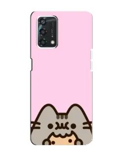 Чохол для OPPO A95 з картинкою «Pusheen та печиво» Чохол для OPPO A95 з картинкою «Pusheen та печиво»