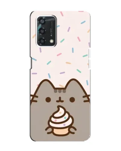 Чохол для OPPO A95 з картинкою «Пушин з кексом» Чохол для OPPO A95 з картинкою «Пушин з кексом»