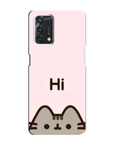 Чохол для OPPO A95 з картинкою «Пушин каже Hi» Чохол для OPPO A95 з картинкою «Пушин каже Hi»