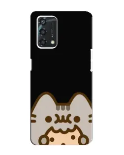 Чохол для OPPO A95 з картинкою «Пушин на чорному» Чохол для OPPO A95 з картинкою «Пушин на чорному»