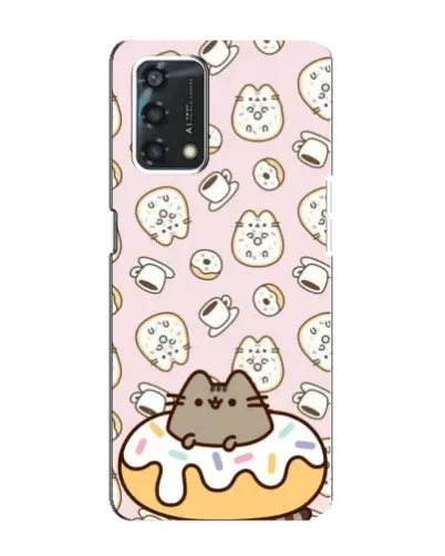 Чохол для OPPO A95 з картинкою «Пушин на пончику» Чохол для OPPO A95 з картинкою «Пушин на пончику»