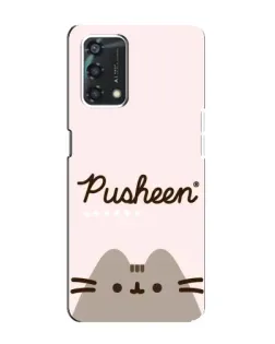 Чохол для OPPO A95 з картинкою «Pusheen логотип» Чохол для OPPO A95 з картинкою «Pusheen логотип»