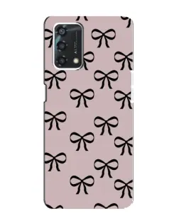 Чохол для OPPO A95 з картинкою «Чорні бантики»