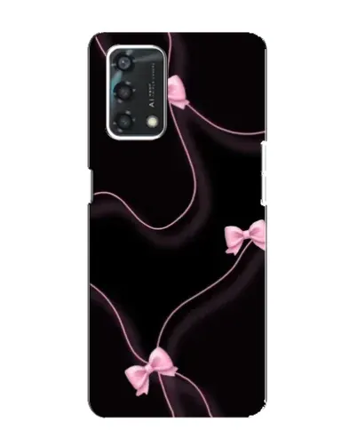Чохол для OPPO A95 з картинкою «Рожеві стрічки»