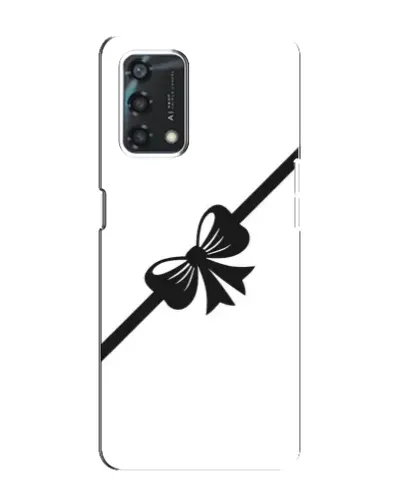 Чохол для OPPO A95 з картинкою «Діагональний бант»