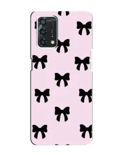 Чохол для OPPO A95 з картинкою «Чорні банти Coquette»
